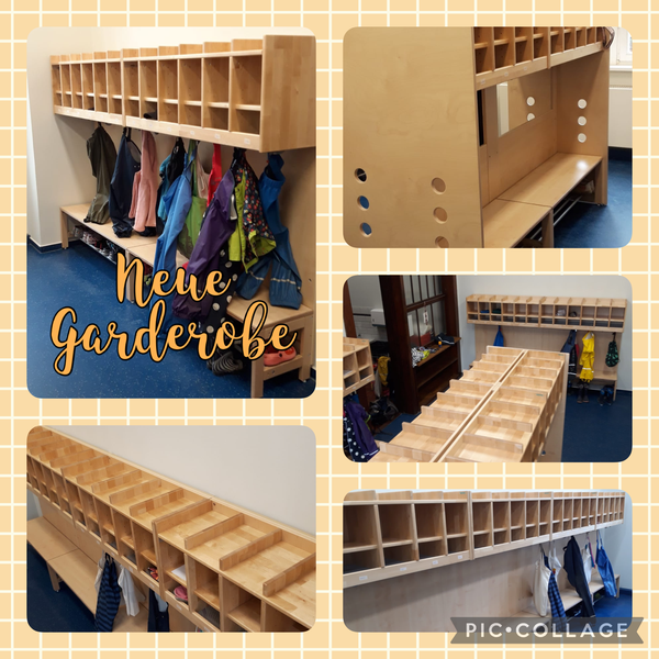 Neue Garderobe